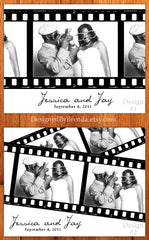 Filmstrip Wedding Thank You Card