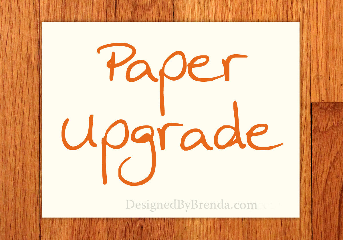 Paper Stock Upgrade