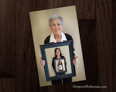 Generations Photo Collage Editing - Family Keepsake Gift - Digital File Only